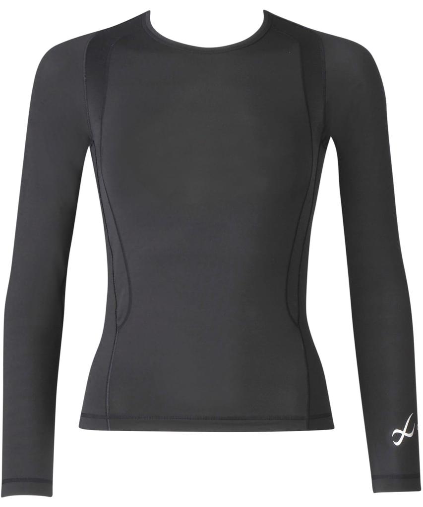 JYURYU TOP Compression Round Long Enhances Shoulder Perfect for Ball and Size Size Medium CW-X/Wacoal Women's Top, Neck, Sleeves, Mobility, Golf,