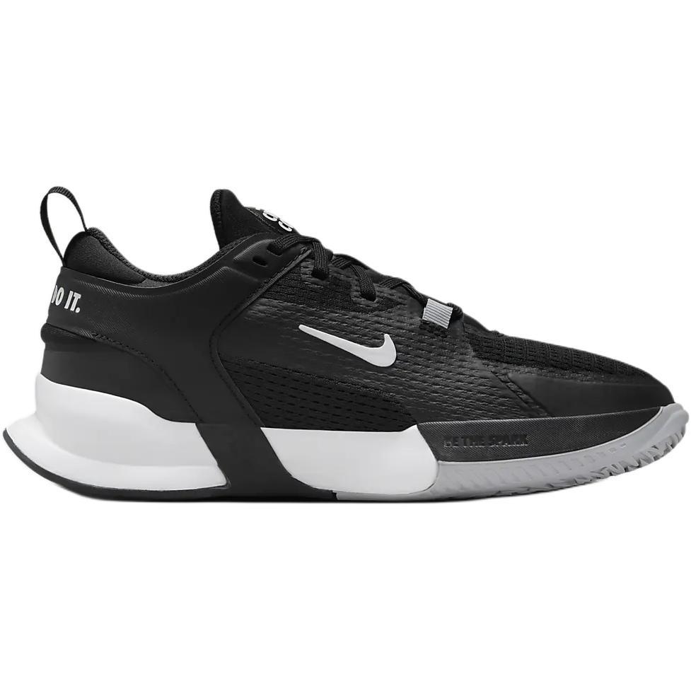 Nike Crosscourt Low top Basketball Shoes Black White Kids' FN2231-002