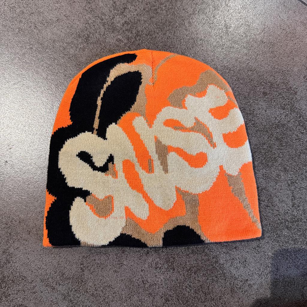 Street Style Letter Pattern Casual Warm Neutral Knitted Hat Fall For