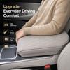 Center Console Armrest Cover Pad for, Quilted Lid Pad for Daily Driving Comfort and Wear Guard