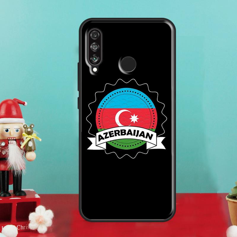 Azerbaijan Flag Coat of Arms For Huawei Nova 10 9 SE 12i 12s 11i 8i Y90 Y60 Y70 Y72 Y73 Y61 Y91 P30 P40 Lite P60 Pro Case