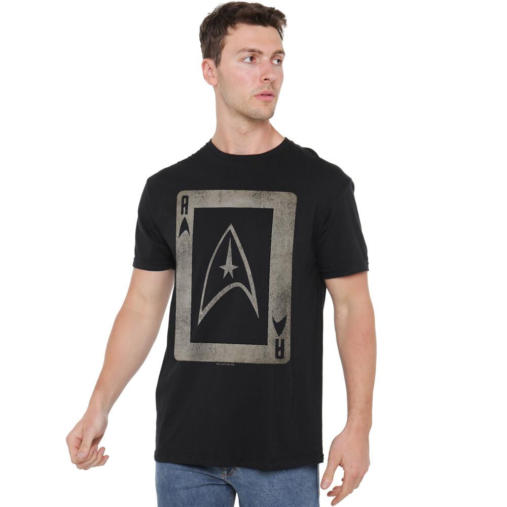 Star Trek Tos Ace T-Shirt S-2XL Black XXXXL
