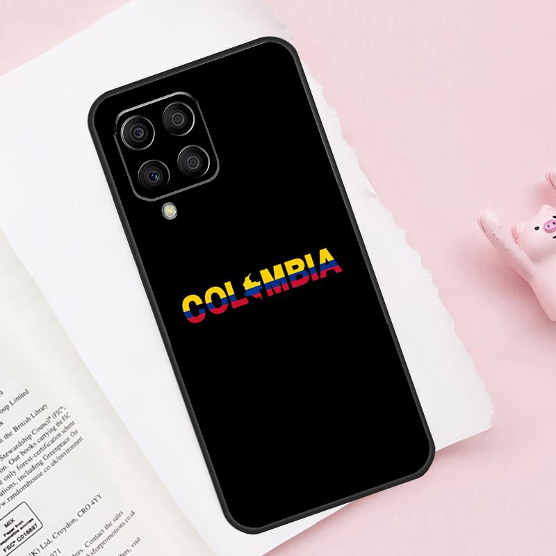 Colombia Flag For Samsung Galaxy M54 M34 M14 M53 M33 M13 M12 M32 M52 M20 M15 M55 M21 M51 M31s M30s Case