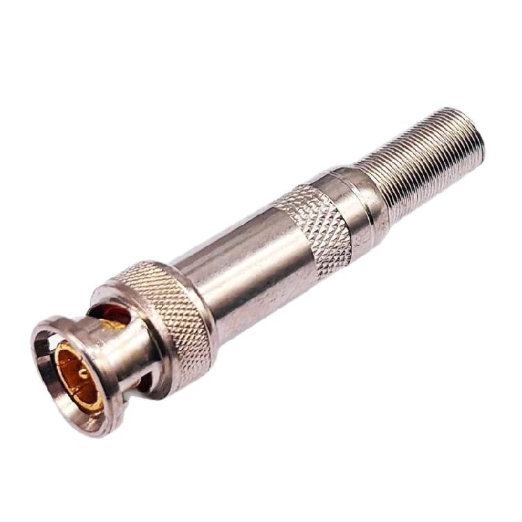 BNC Security Monitoring Line Accessories BNC Solderless Hardware Male Camera Video Cable Video Coupling Connector