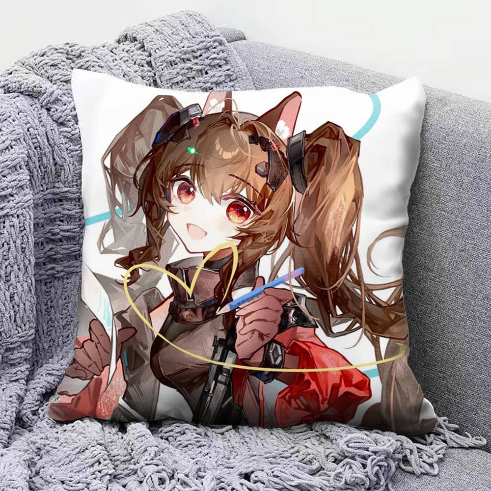 Arknights Endfield  Gilberta  Home Sofa Cushion Covers and Aecorative Custom Pillow Covers 30X30cm