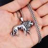 Necklace Exaggerated Lion Hip Hop Trend Street Dance Fashion Pendant for Men and Women