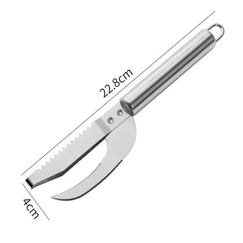 

Рыбочистка из нержавеющей сталиРезка и соскабливаниеНож для копанияСкребокЗубчатый ножОчистка и удаление костейИнструмент для филетирования рыбы