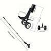 Vertical Manual Weeding Tool with Wheel,Garden Gap Weeding Hook, for Lawn, Yard, Backyard, and Driveway Maintenance, Handheld Gap Weeding Tool
