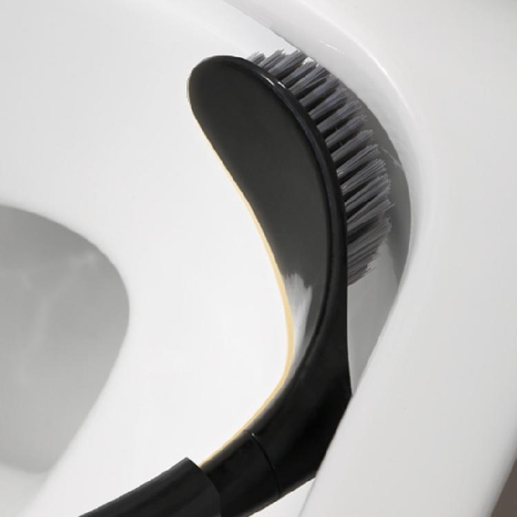 Modern Bathroom Cleaning Creative Toilet Brush and Holder Deep Cleaning Brush