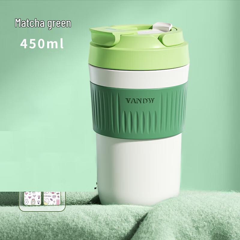 Vanow Portable 316 Stainless Steel Straw Mug