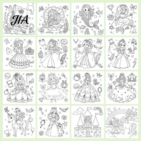 Kids Coloring Book Children's Book, with Cute Animal Theme, Thick Paper Sketchbook, Art Supplies for Toddlers Drawing And Painting Supplies,