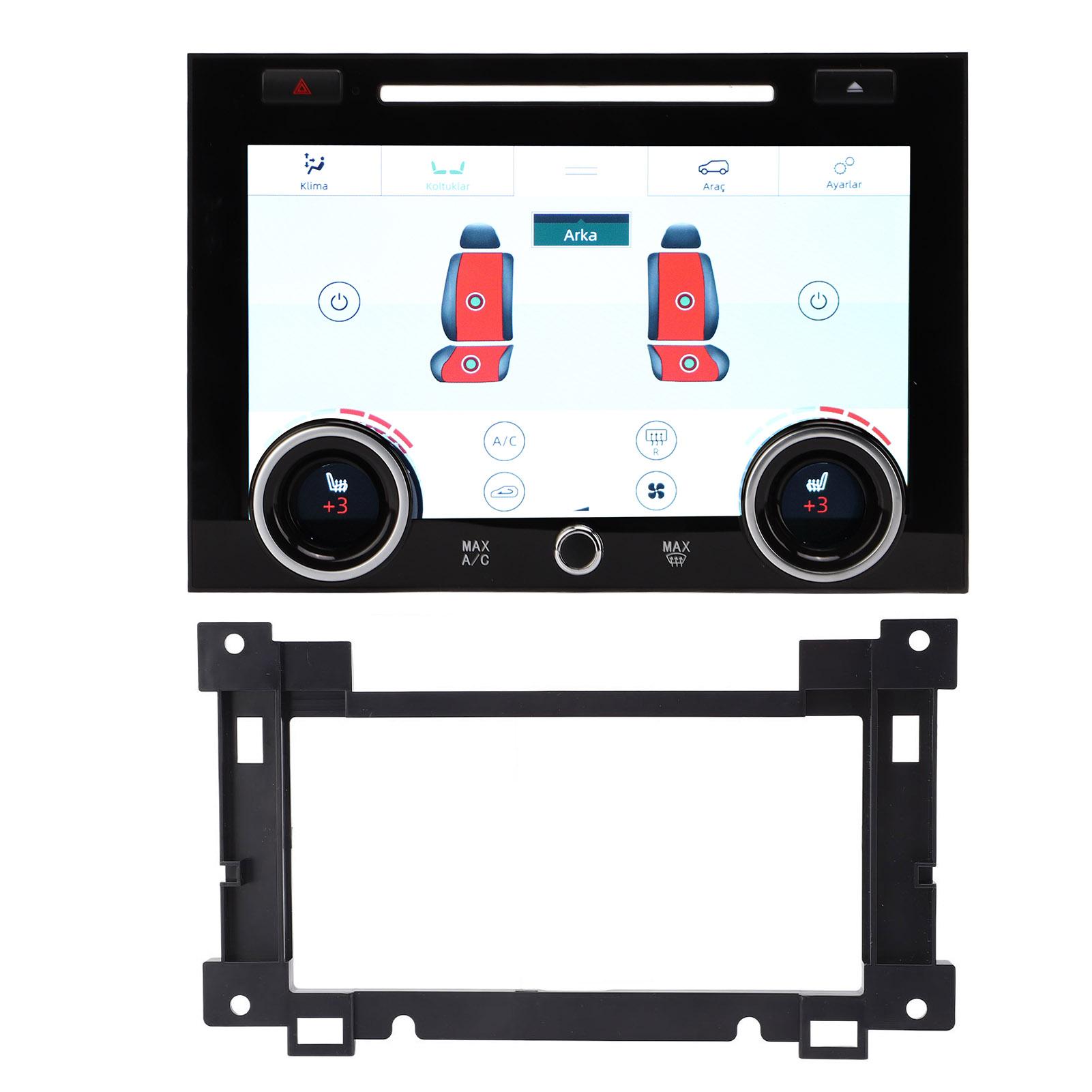AC Heater Climate Control Panel 10in LCD Touch Screen Replacement for Land Rover Range Rover Vogue L405 2013‑2017
