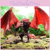 Bat Spirit Stone Bull Monster Spitfire Flying Dragon Animal Model For Party And Haunted House