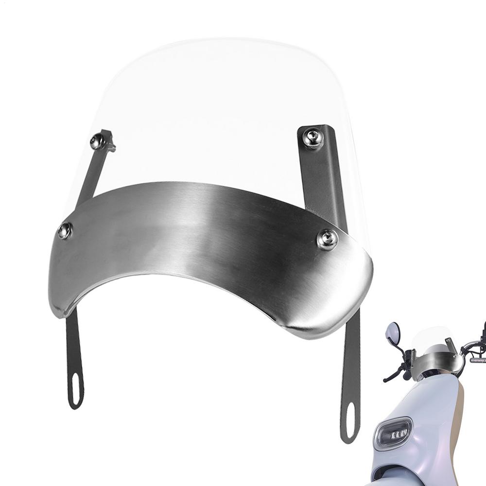 Motorfiets Windschermen Motorfiets Windscherm Scherm Automobiel Zijkuip Voor Vrouwen Mannen Familie Vrienden Bobber Motorfiets