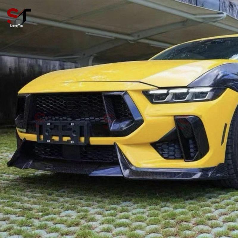 Carbon Fiber Grille Frame for 2024+ Ford Mustang