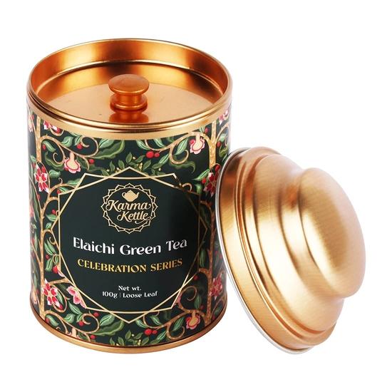 Karma Kettle Elaichi green Tea - 100 gram