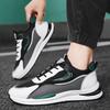 Autumn/Winter Men's Waterproof Leather Shoes Sports Fleece-Lined Casual Sneakers Breathable Rubber Sole Open-Laced Shoes