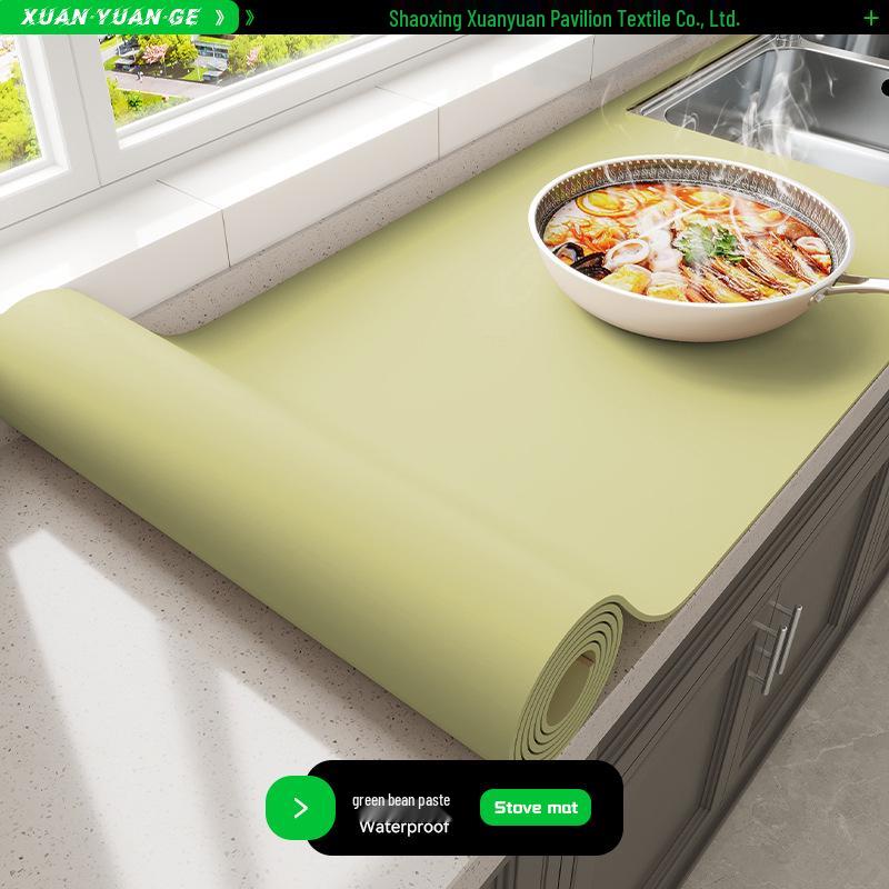 Silicone Heat-Resistant, Anti-Scald Stove Mat - Waterproof, Oilproof, Cuttable, Thickened Table Protector