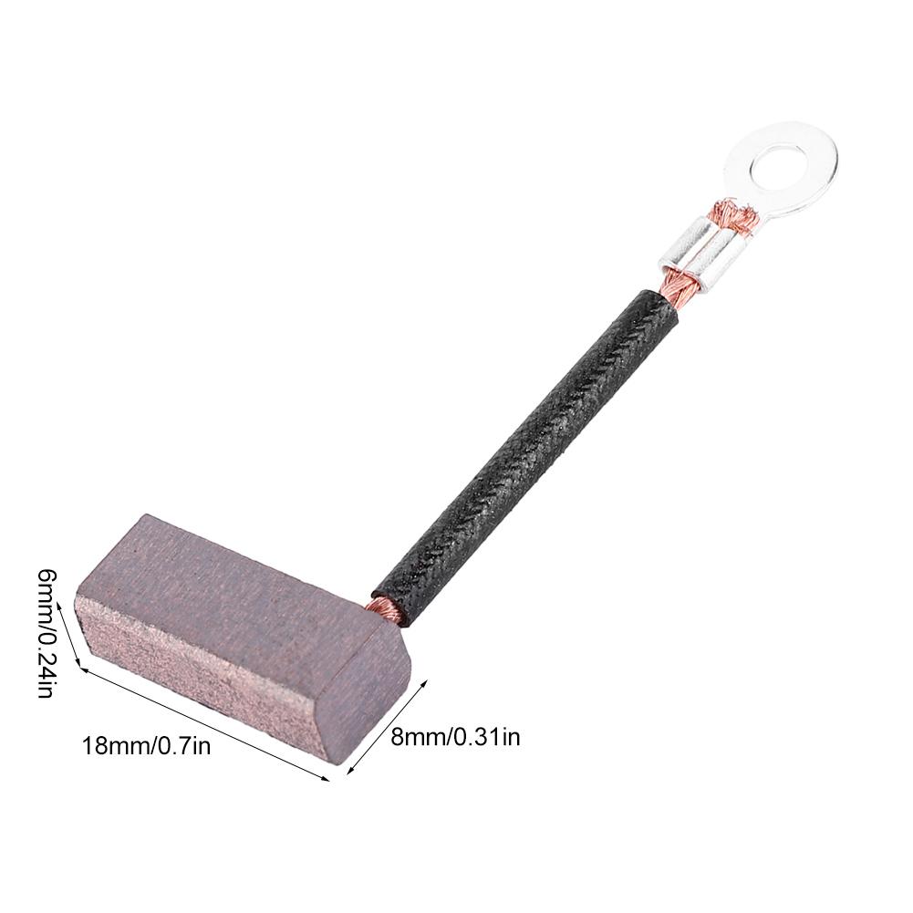 100pcs Carbon Brushes Replacement Parts for DC Water Pump Motor J460