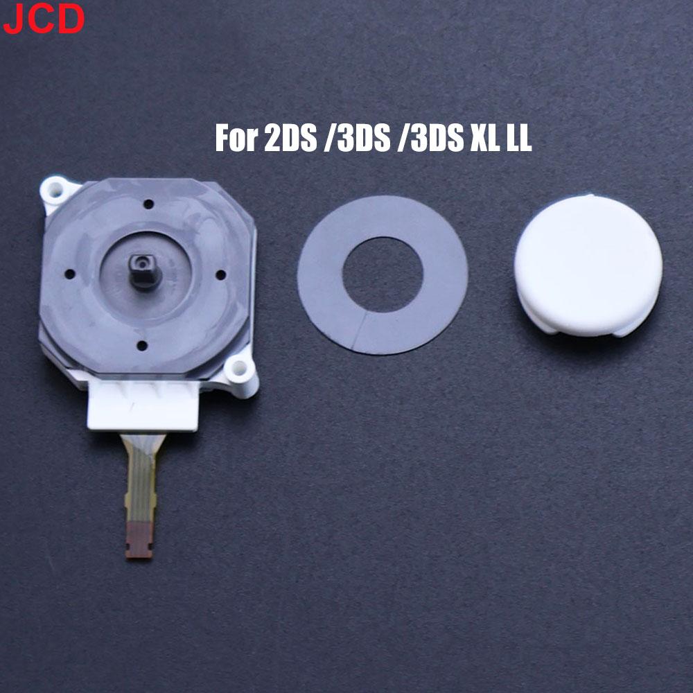 

JCD 1set For 3DS 3DSXL 3DSLL Controller Analog Dust Ring PAD Rocker Stick Cap For New 2DS 3DS LLXL 3D Thumbstick Joystick Button