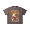 260 GSM Double Yarn 32 Count 100% Cotton Pokemon V19 Charmander Print Unisex Heavy Cotton T Shirt
