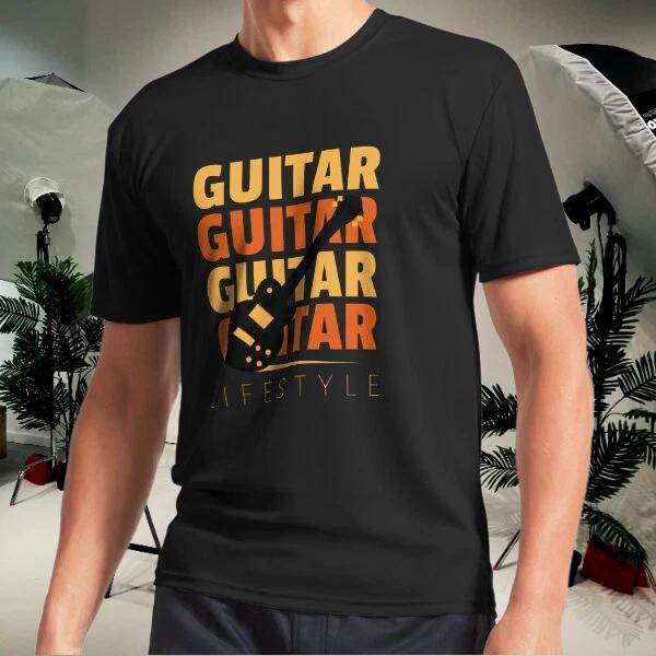 Men s and Women s T-shirts Guitar Lifestyle Vintage S