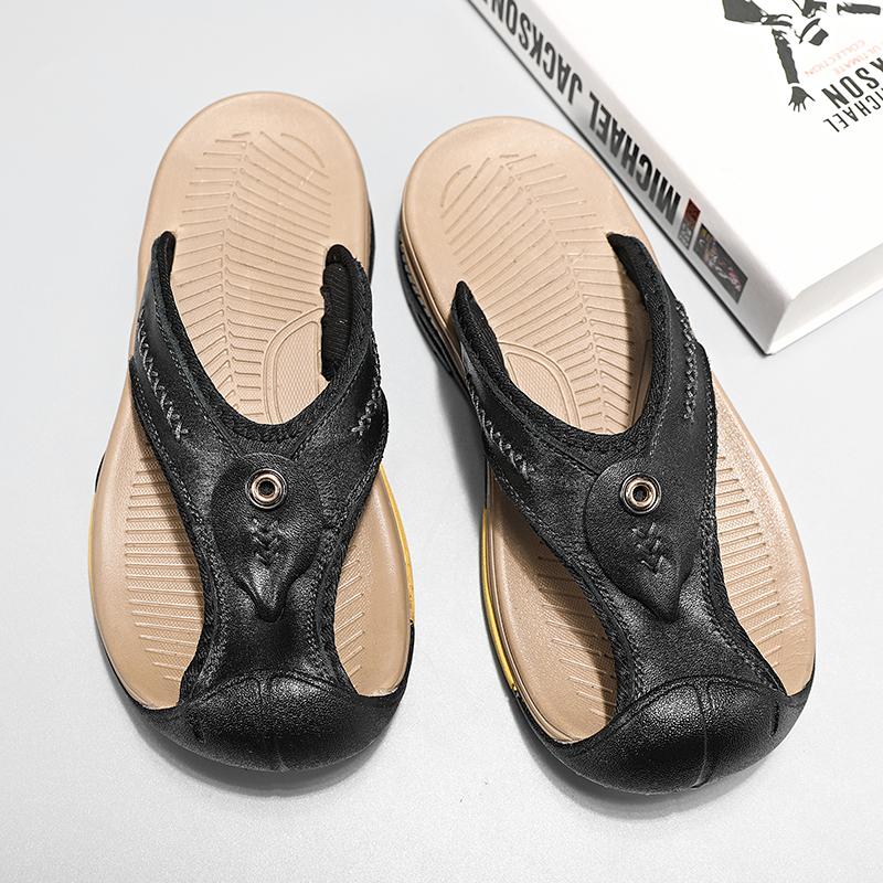 

Модные роскошные дизайнерские туфли 2024 года из натуральной кожи для мужчин, летние сандалии, тапочки, модные шлепанцы, большой размер 38-46 43