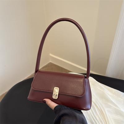 Niche Women'S Bag Fashion Shoulder Bag Texture Pu Armpit Bag Foreign Style Versatile Handbag