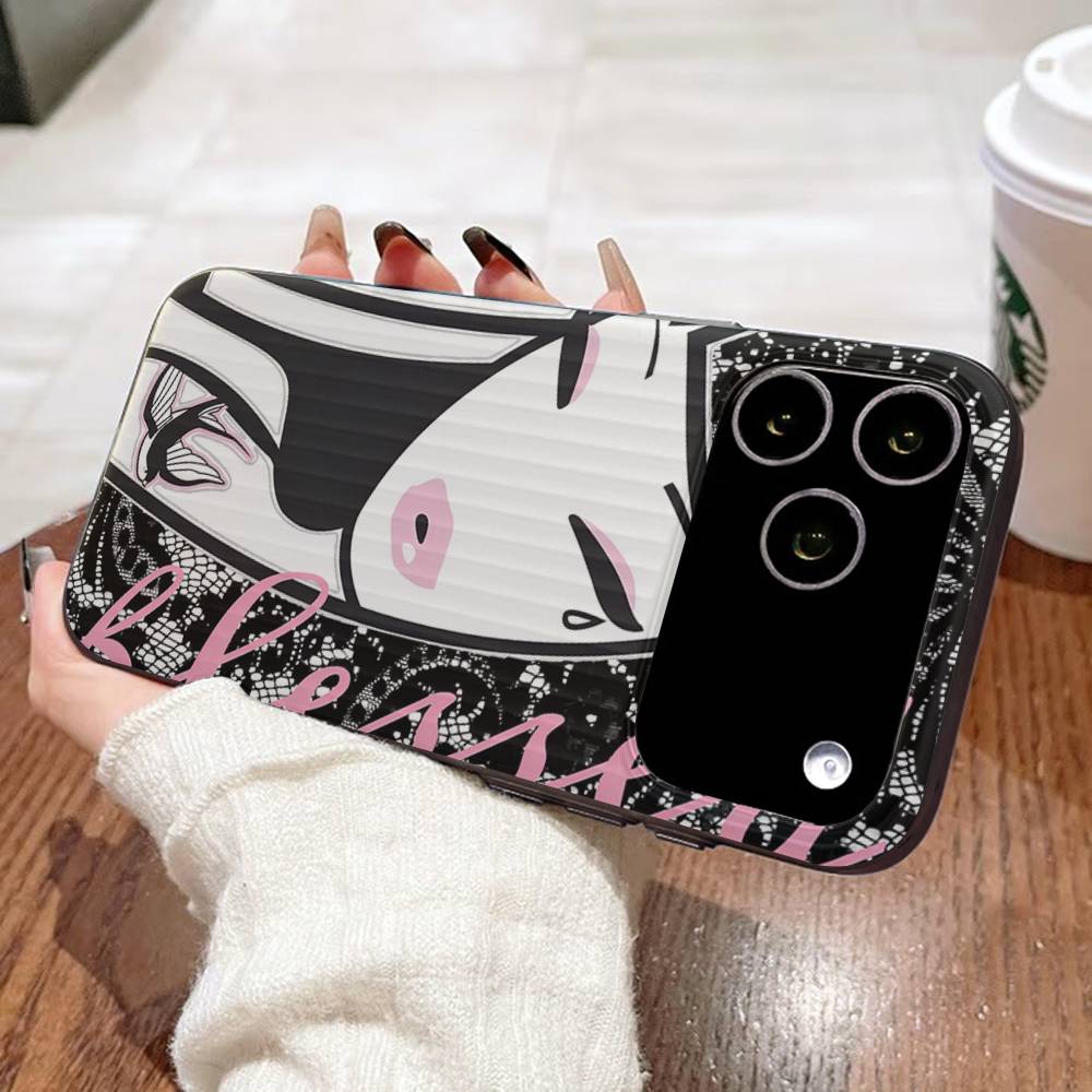 

Character T-tokidoki For IPhone 17 16 15 14 13 12 11 Pro Max Plus Pro Corrugated Shockproof Matte Phone Cover iPhone 12pro max
