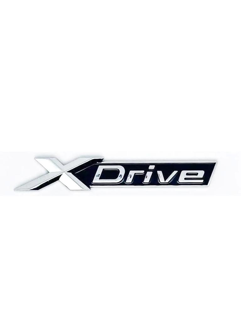 Nieuwe Chroom Zwart Spatbord & Kofferbak Embleem Sticker voor BMW 3/4/5/6/7/8 Serie X1 X3 X4 X5 X6 Z4 GT SDrive XDrive EDrive Badge Decal