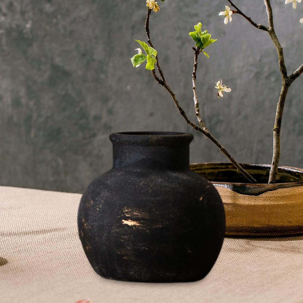 Portafiori in Ceramica per Arredamento Rustico, Ideale per Ufficio e Casa