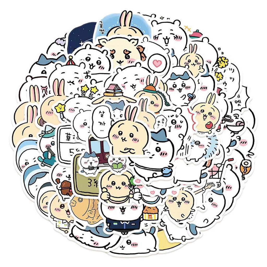 100 Stickers Children's Cartoon DIY Stickers Notebook Water Cup Luggage Laptop Stickers