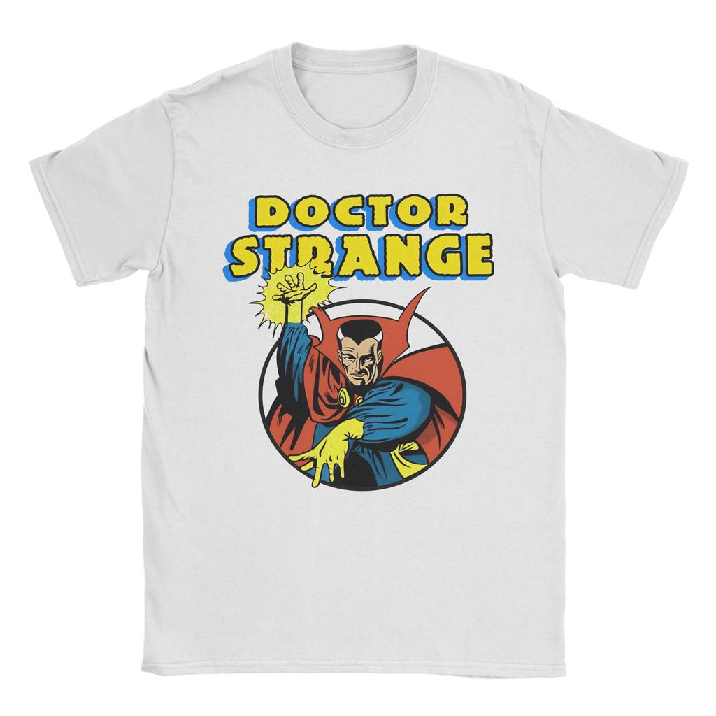 Doctor Strange T Shirt for Unisex 100 Cotton Funny TShirts Crewneck Tees Short Sleeve Clothing Plus Size