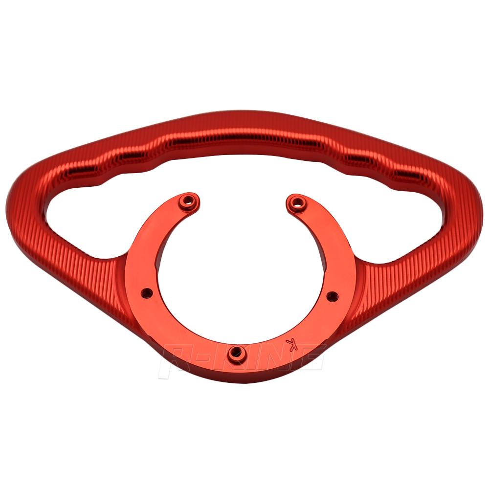 Motorcycle Passenger Handgrips Hand Grip Tank Grab Bar Handle For YAMAHA YZF-R15 YZFR15 YZF R15 CNC