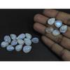 9X13-11X5MM Natural Rainbow Moonstone Pear Cabochon Loose Gemstone 17Pcs Lot C-1772