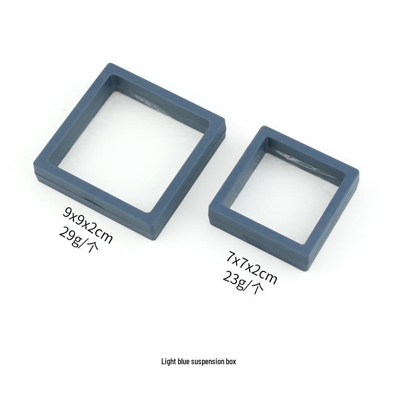 Transparent Anti-Oxidation Jewelry Storage Box for Earrings and Necklaces