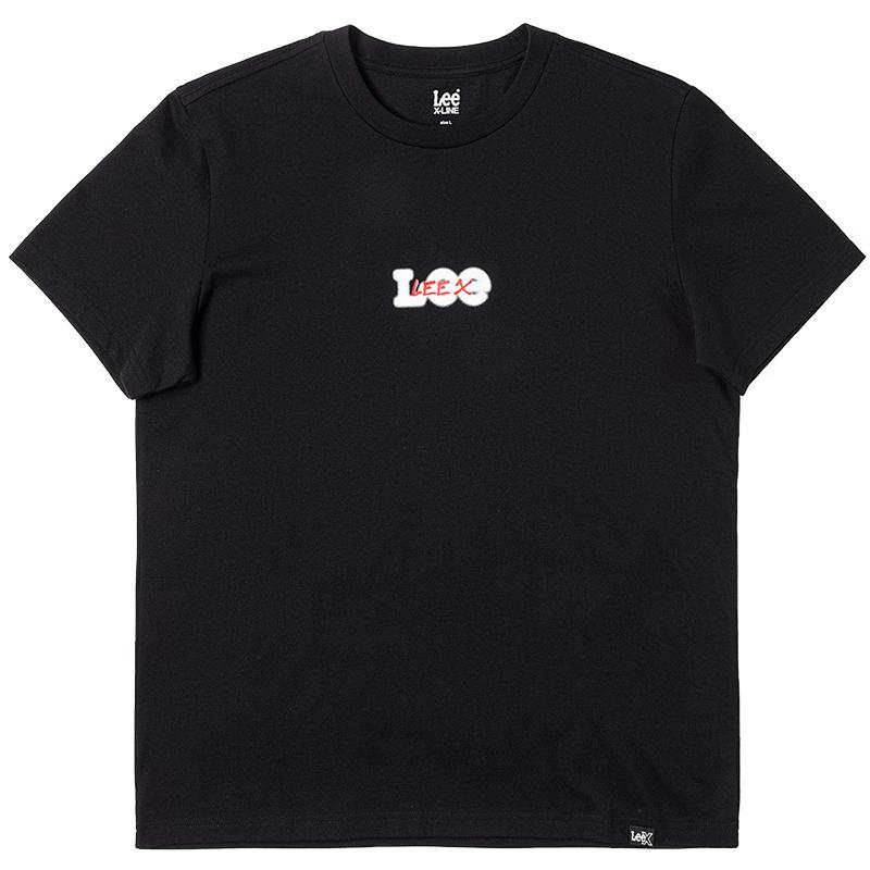 Lee Men s Overlapping Logo Short Sleeve T-shirt M