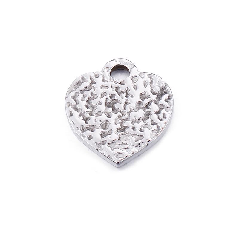 Stainless Steel Heart Pendant Titanium Jewelry