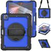 360 Rotation Kids Stand Tablet Case for IPad Pro Air 13 11 12.9 10.2 9.7 10 9 8 7 6 5 Th Mini 6 5 4 Cover +Shoulder Strap Funda