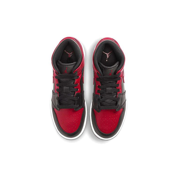 Jordan 1 Mid Banned 2020 GS 554725-074