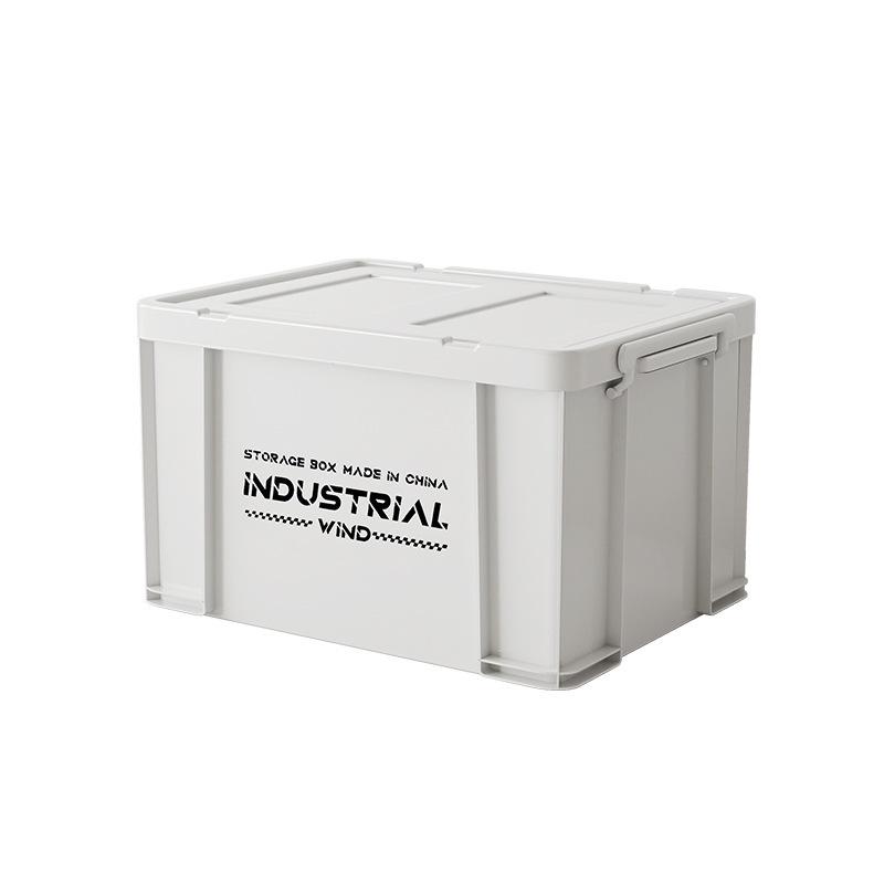 Large Capacity Outdoor Camping Storage Box with Lid - Thick Plastic Car Trunk Organizer