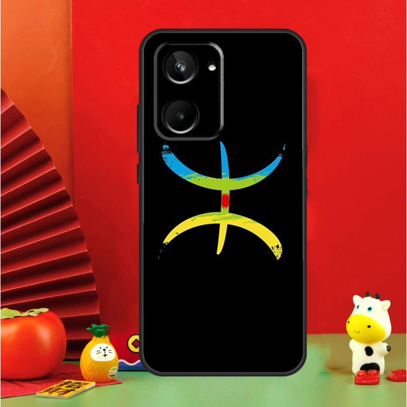 Amazigh Berber Flag For Realme 15 Pro GT7 GT6 10 11 12 13 14 Pro Plus C67 C63 C61 C55 C51 C53 C35 C75 C65 Case