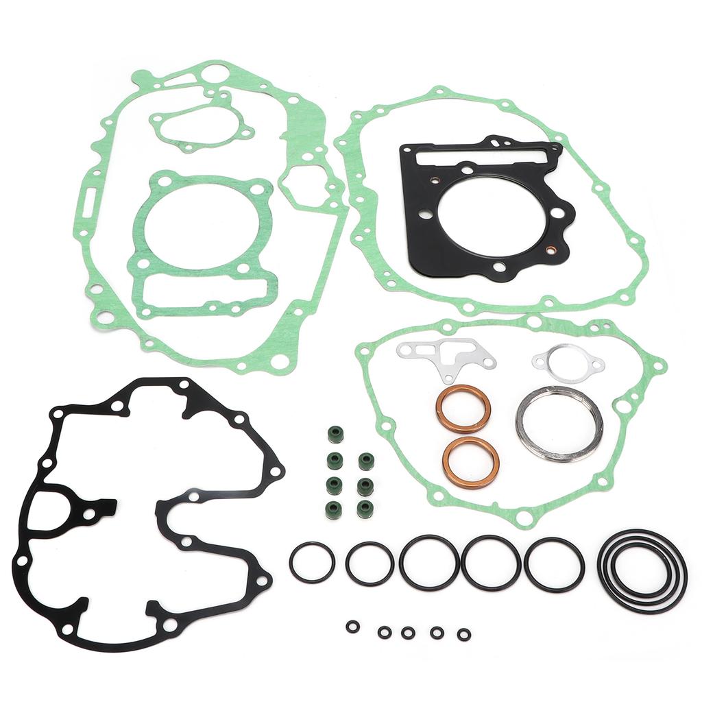 7pcs Engine Valve Cover Gasket Set Complete Top Bottom End Kit Replacement for Sportrax 400