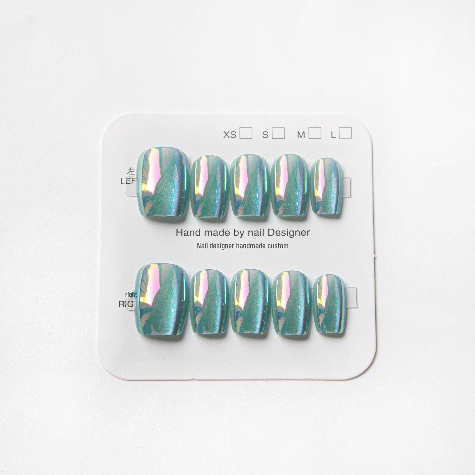 

Цзяолун Гальваническое Супер Вспышка Острая Девушка Гель Продвинутый Ручная Работа Носимый Маникюр для Ногтей Extra Small