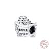Äkta 925 Sterlingsilver Alla Ombord Kryssningsfartyg Berlocker Pärlor för Smyckestillverkning Passar Original Armband Berloques Bijoux Femme