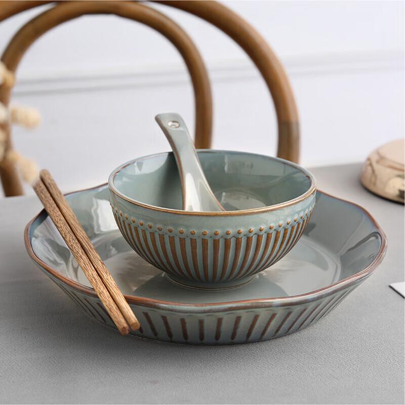 CODA Kiln-fired Japanese Style Dinnerware Set