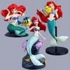 Anime Disney Little Mermaid Ariel Action Figure Toys Ariel The Princess Charm Collection Room Desktop Decoration Surprise Gift