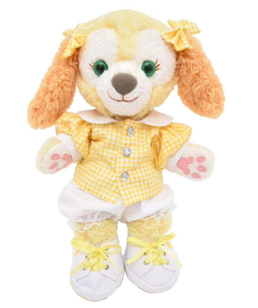 Medvídek na objednávku Alice Cookie Ann Obleček Kostým Nadýchaný Batoh a Džínová Sukně s Traky (Žádné tělo) Velikost S