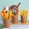 12oz Kraft Paper French Fry Cups