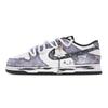 Nike Dunk Purple Paper Machine, Heart Box Leather Abrasion Resistant Low top Skateboard Shoes Unisex Purple DD1391-100(Team773--)